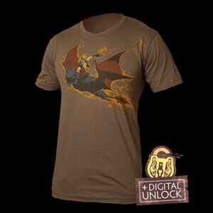 Valve Dota 2 Batrider Unlock T Shirt XL